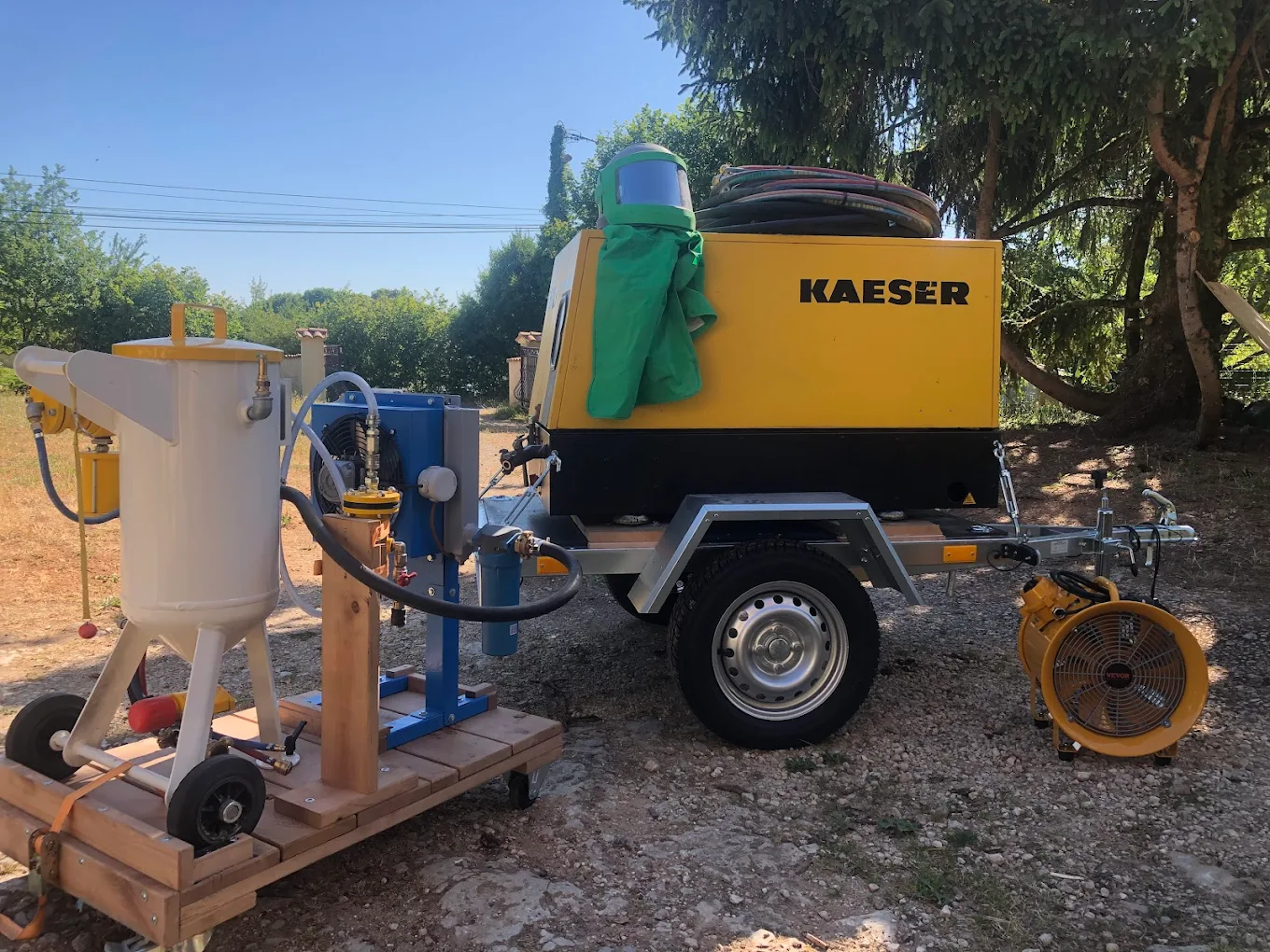 Entreprise aérogommage à Mouthiers-sur-boeme